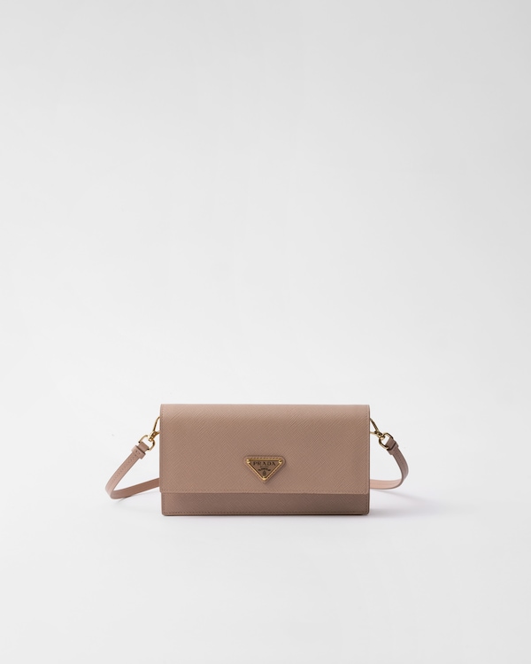 高評価なギフト Tan/Petal Pink PRADA | mini-bag Wicker 小物