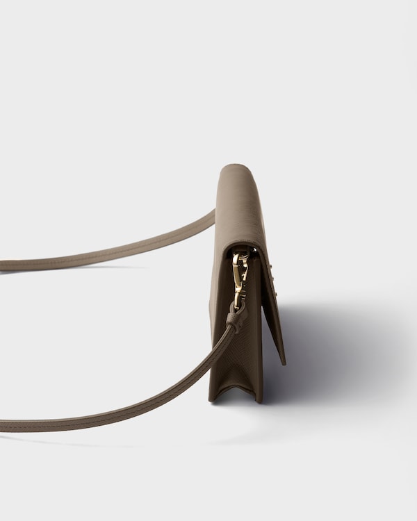 Mini sac en cuir Saffiano Mini sac en cuir Saffiano