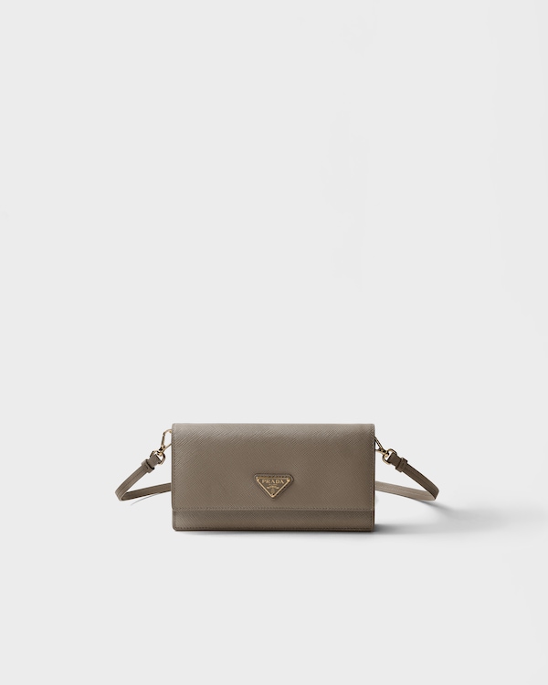 Mini sac en cuir Saffiano Mini sac en cuir Saffiano