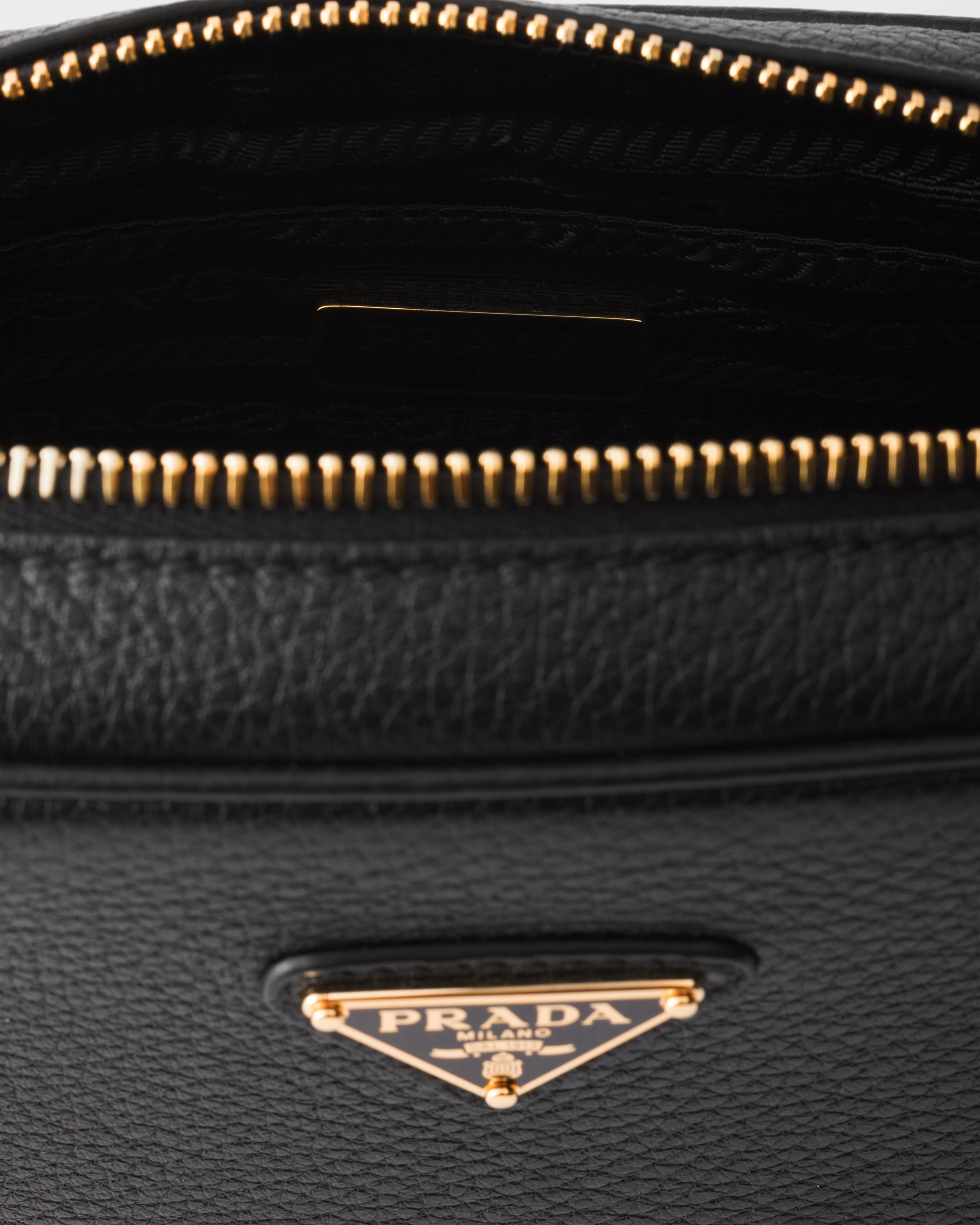 Black Leather Mini-bag | PRADA