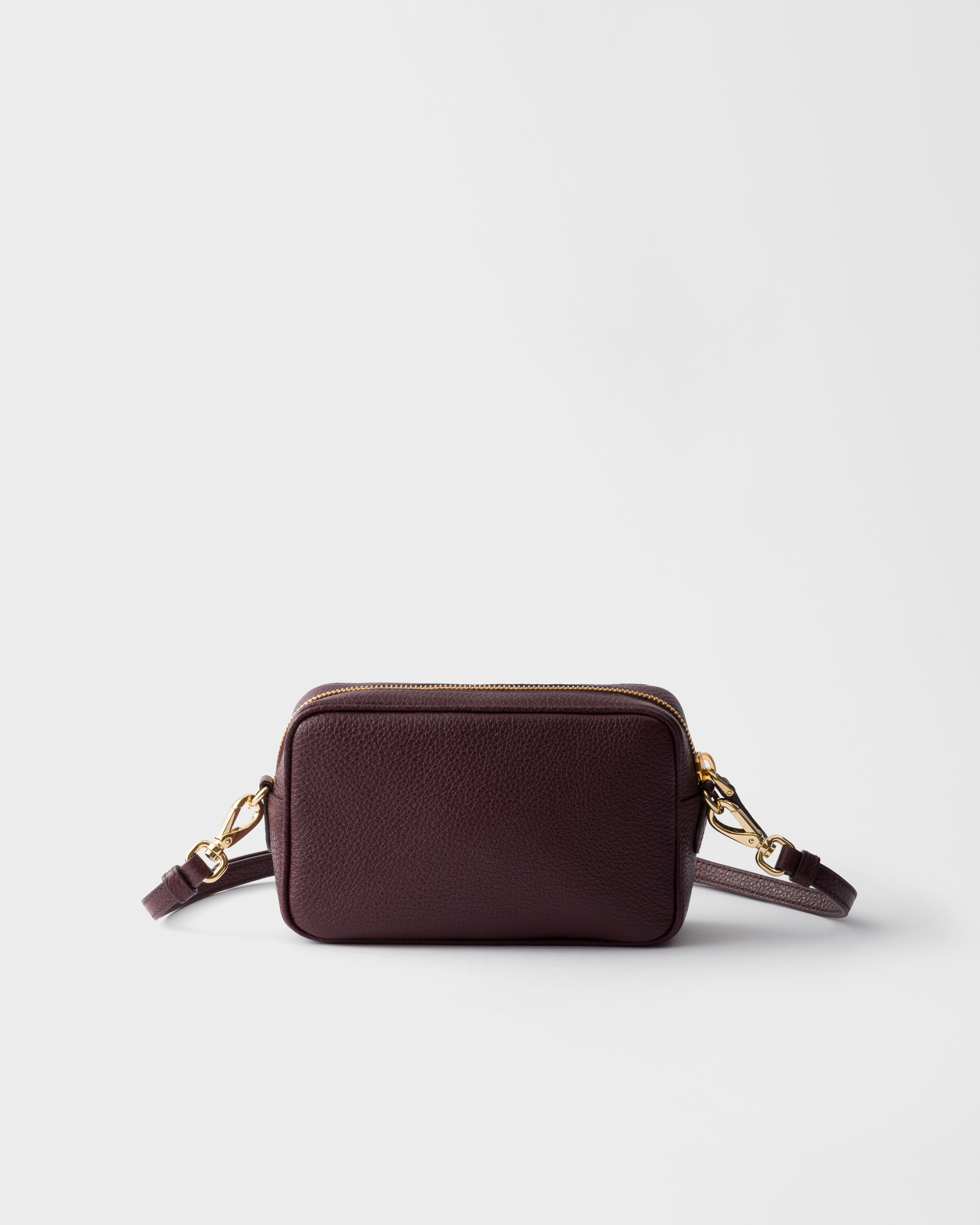 Burgundy Leather Mini-bag | PRADA - Brazil