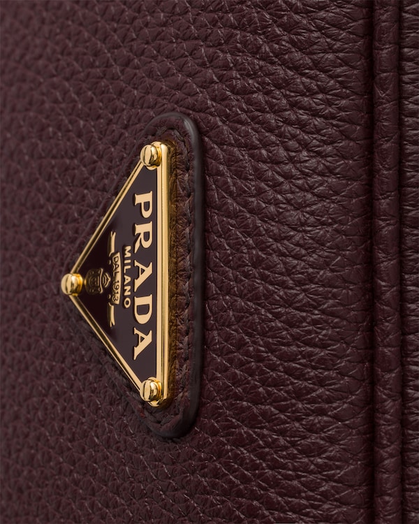 Leather mini-bag - Burgundy Leather mini-bag - Burgundy