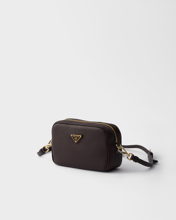 Leather mini-bag - Brown Leather mini-bag - Brown