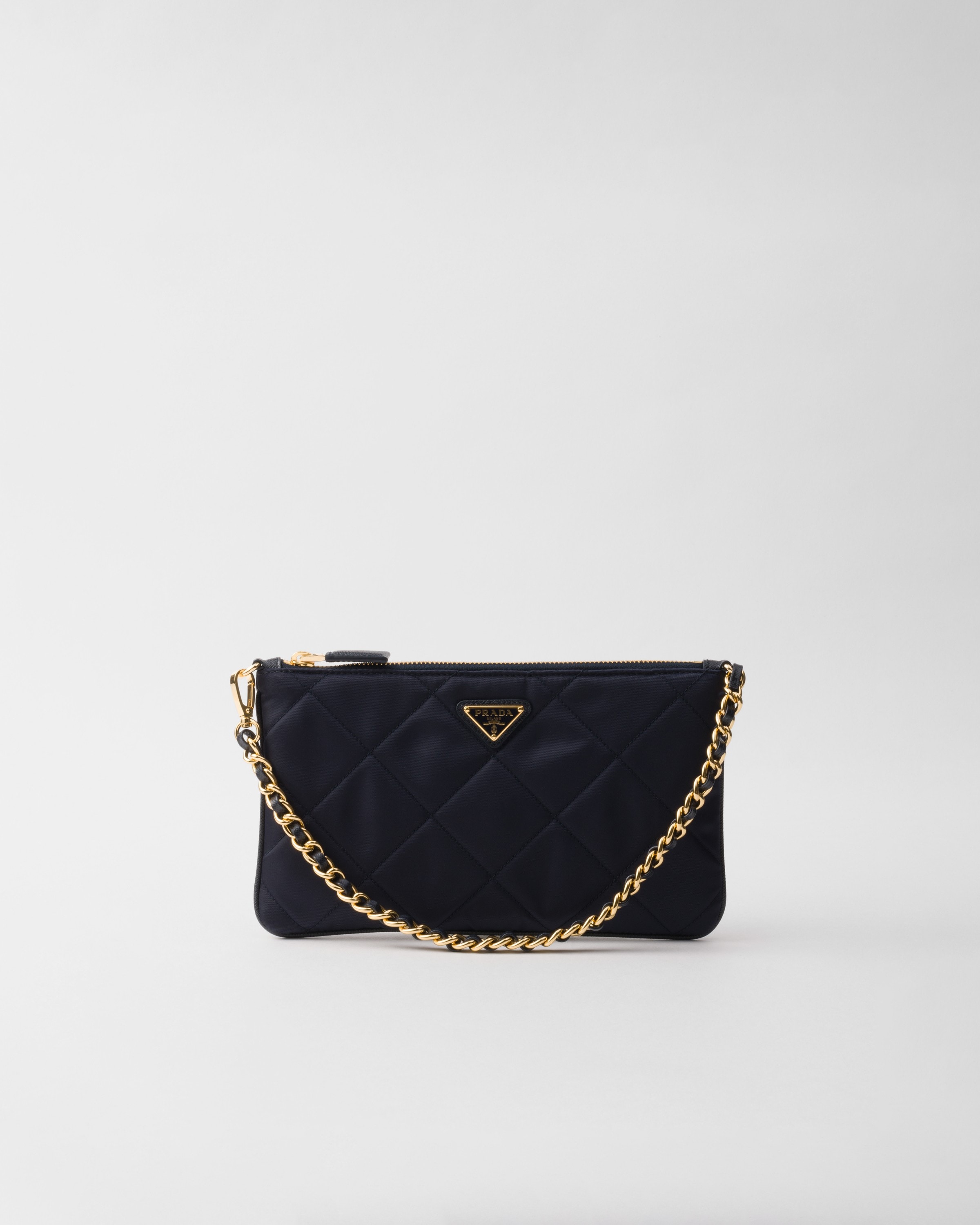 Navy Re nylon Pouch PRADA