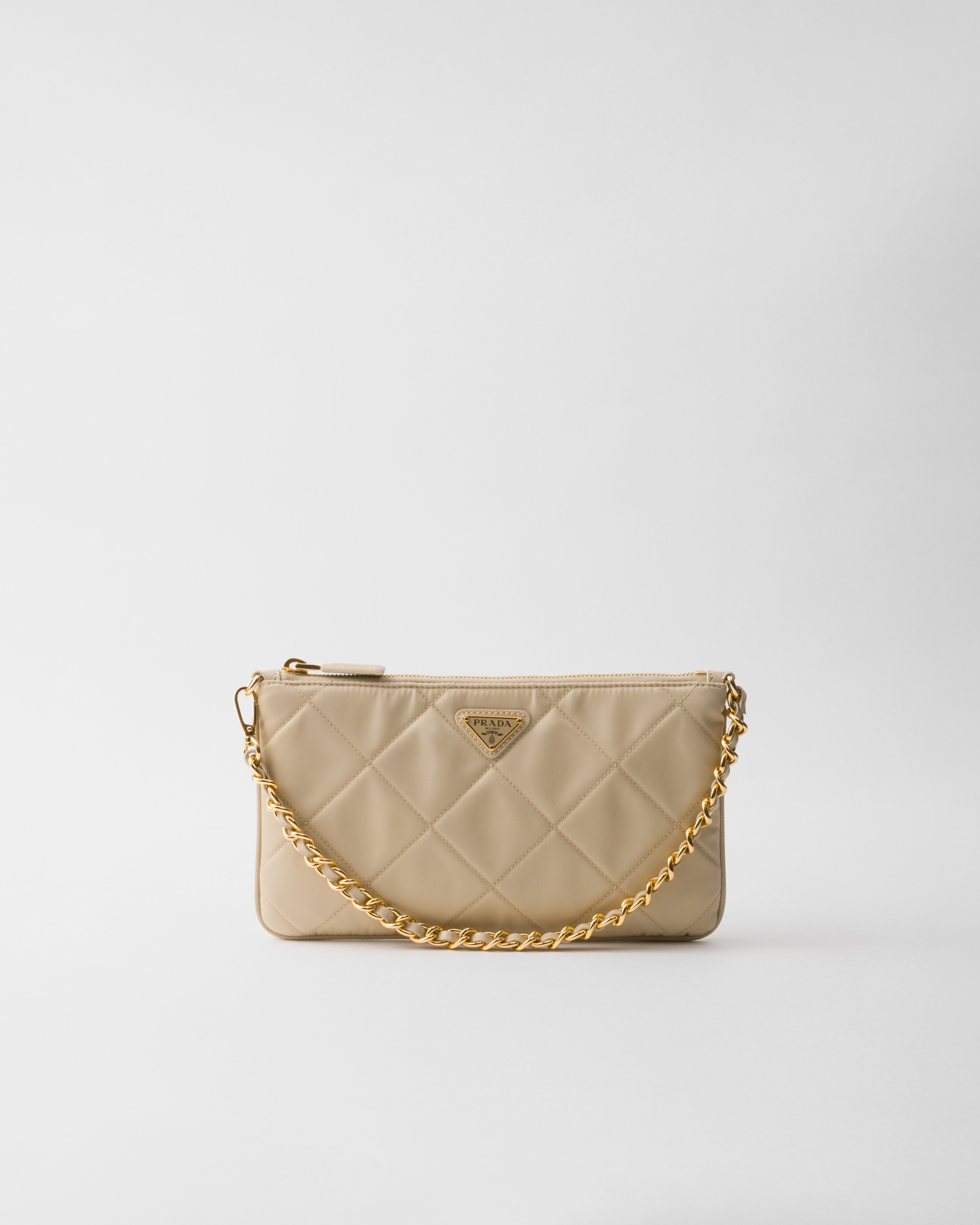 Prada beige nylon bag new arrivals