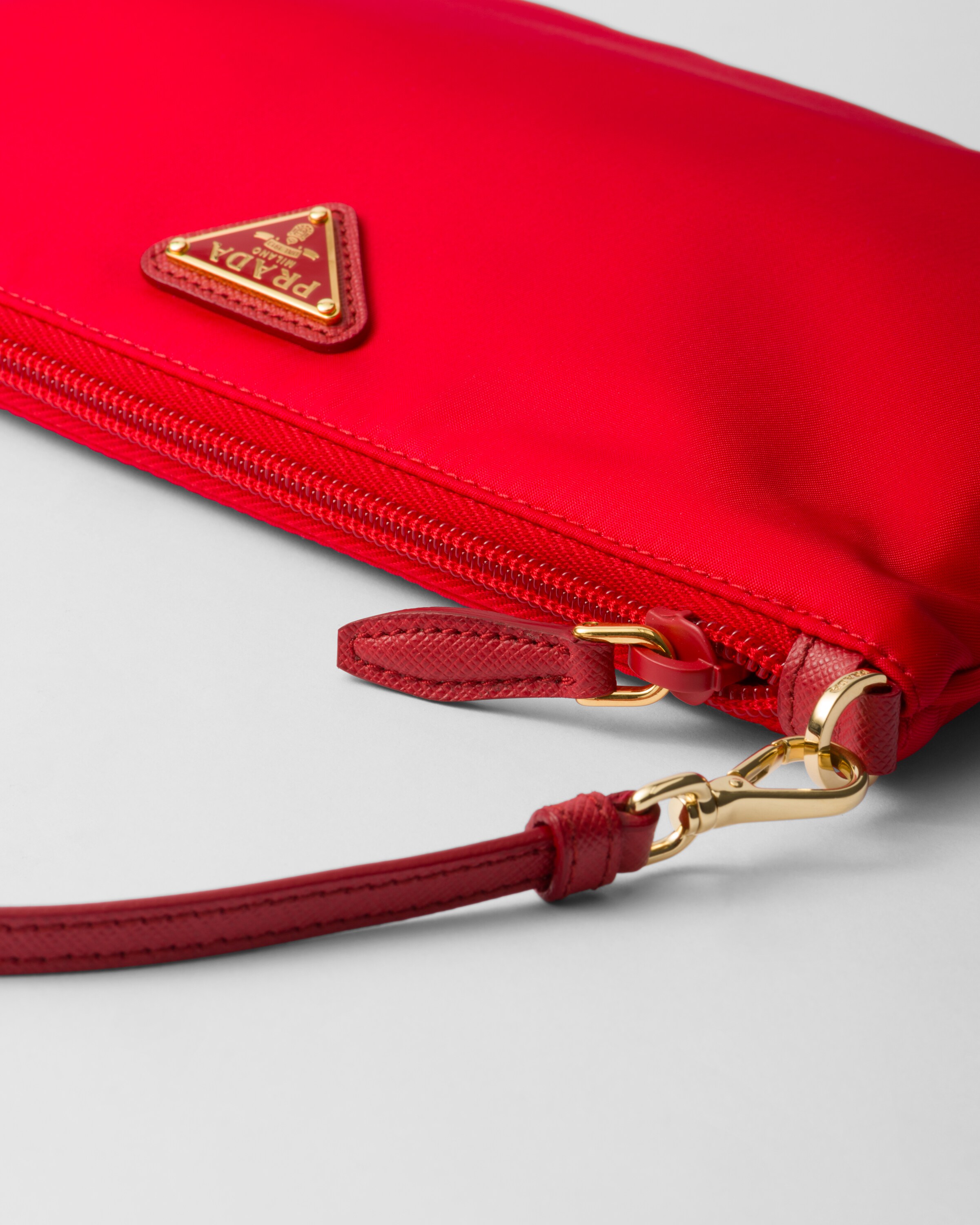 Red Re nylon Mini Bag PRADA