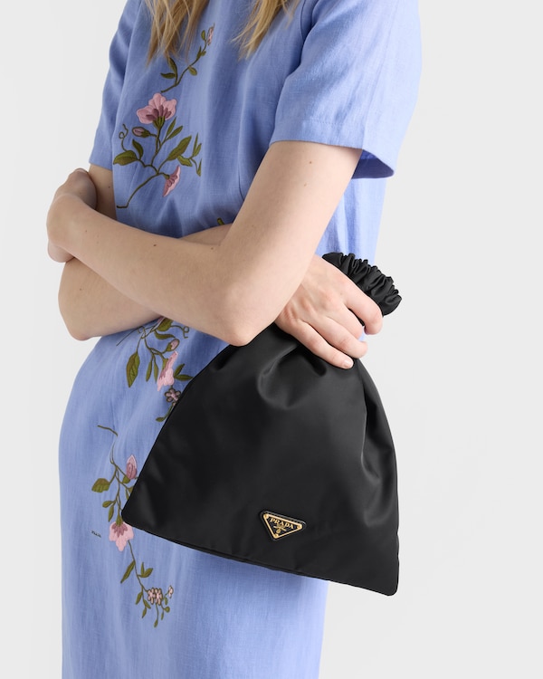 Prada Wish Re-Nylon pouch - Black Prada Wish Re-Nylon pouch - Black