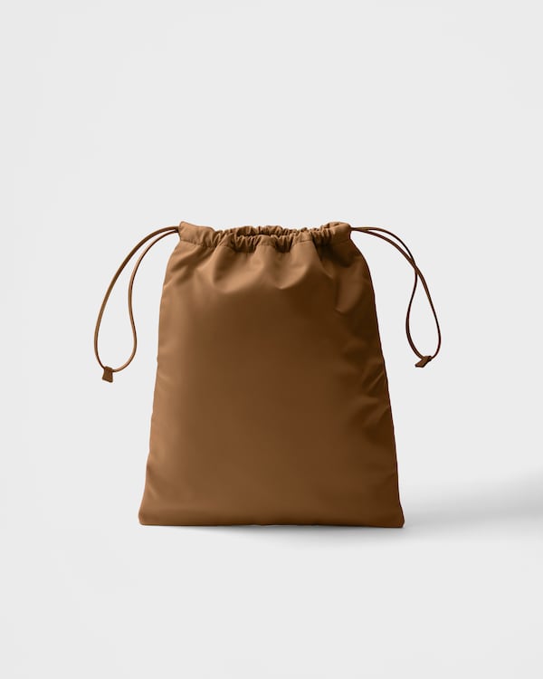 Prada Wish Re-Nylon pouch - Brandy Prada Wish Re-Nylon pouch - Brandy