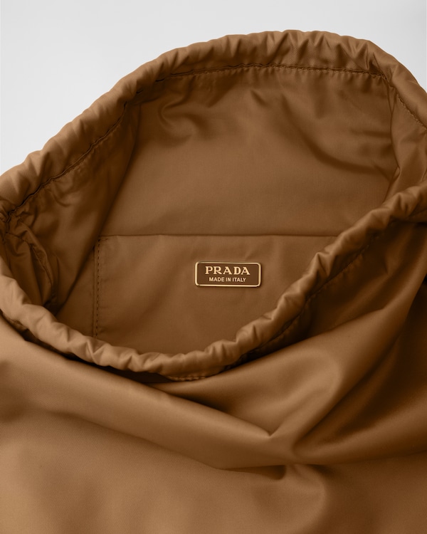 Prada Wish Re-Nylon pouch - Brandy Prada Wish Re-Nylon pouch - Brandy