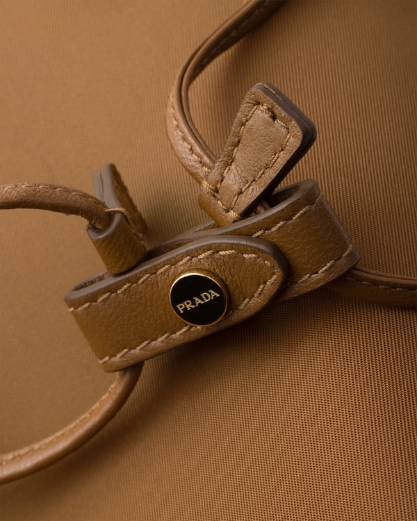 Prada Wish Re-Nylon pouch - Brandy Prada Wish Re-Nylon pouch - Brandy