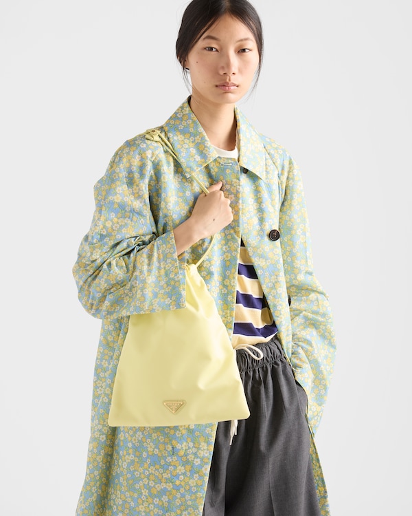 Prada Wish Re-Nylon pouch - Daffodil Prada Wish Re-Nylon pouch - Daffodil