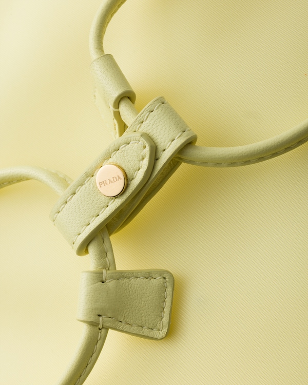 Prada Wish Re-Nylon pouch - Daffodil Prada Wish Re-Nylon pouch - Daffodil