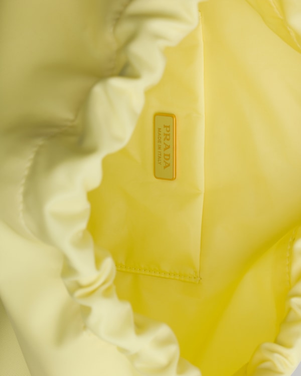 Prada Wish Re-Nylon pouch - Daffodil Prada Wish Re-Nylon pouch - Daffodil