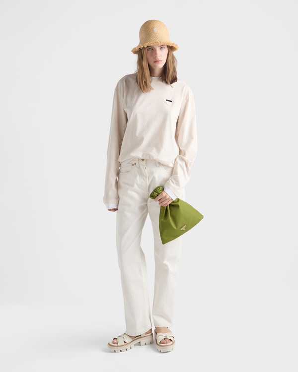 Prada Wish Re-Nylon pouch - Ivy Green Prada Wish Re-Nylon pouch - Ivy Green