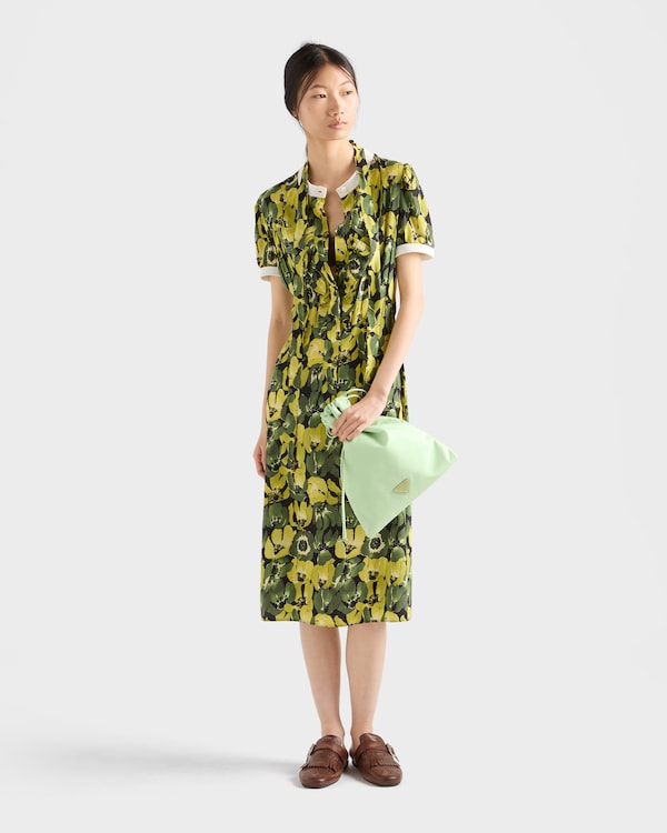 Prada Wish Re-Nylon pouch - Aqua Prada Wish Re-Nylon pouch - Aqua