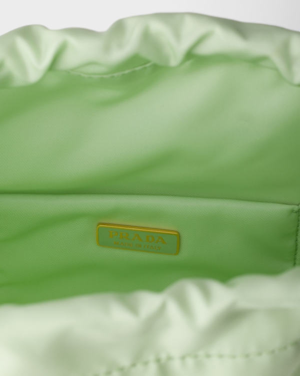 Prada Wish Re-Nylon pouch - Aqua Prada Wish Re-Nylon pouch - Aqua