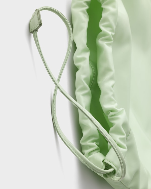 Prada Wish Re-Nylon pouch - Aqua Prada Wish Re-Nylon pouch - Aqua