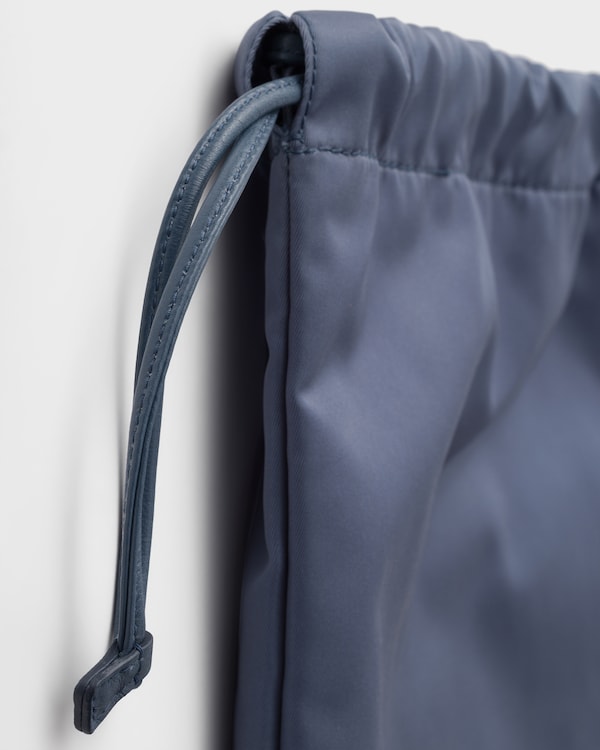 Prada Wish Re-Nylon pouch - Aviation Blue Prada Wish Re-Nylon pouch - Aviation Blue