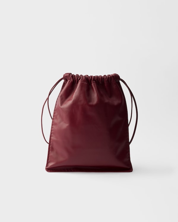 Prada Wish nappa leather pouch - Cerise Prada Wish nappa leather pouch - Cerise