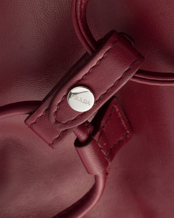 Prada Wish nappa leather pouch - Cerise Prada Wish nappa leather pouch - Cerise