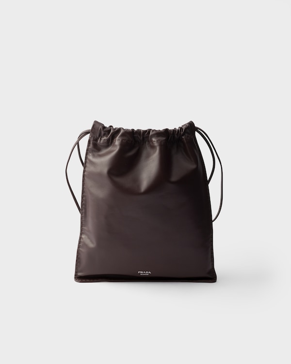 Prada Wish nappa leather pouch - Briarwood Prada Wish nappa leather pouch - Briarwood