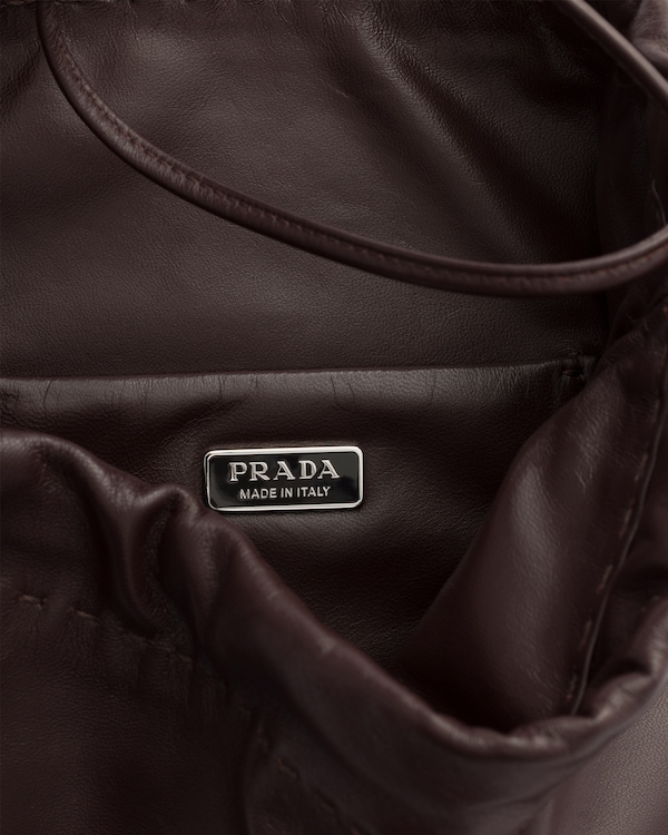 Prada Wish nappa leather pouch - Briarwood Prada Wish nappa leather pouch - Briarwood
