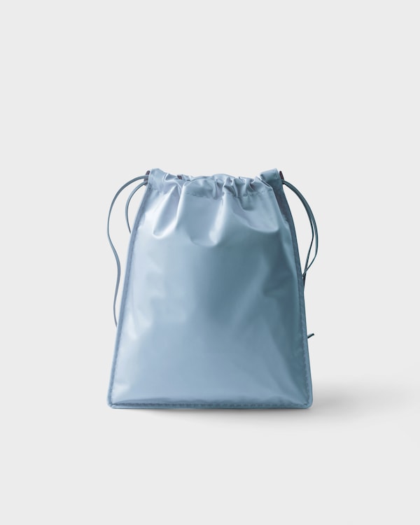 Prada Wish silk duchesse pouch - Sky Blue Prada Wish silk duchesse pouch - Sky Blue