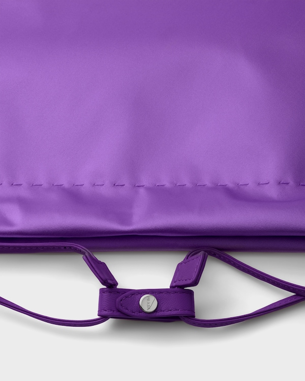 Prada Wish silk duchesse pouch - Azalea Red Prada Wish silk duchesse pouch - Azalea Red