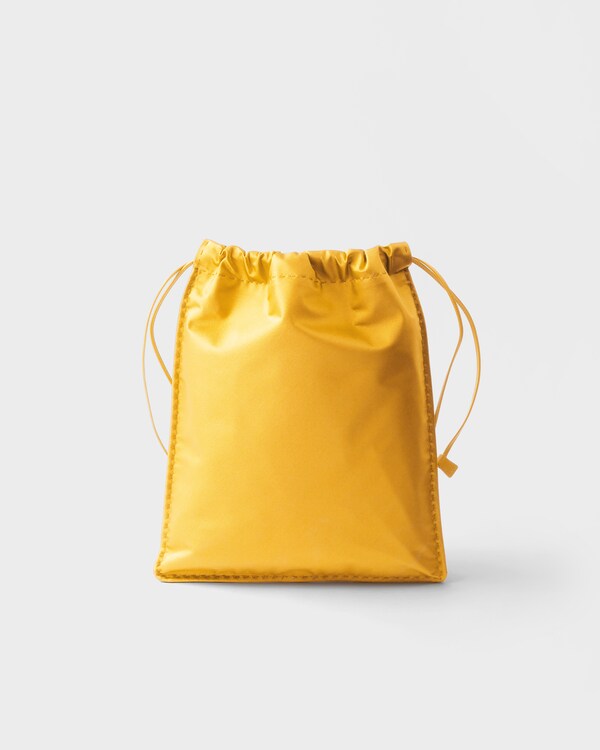 Prada Wish silk duchesse pouch - Topaz Prada Wish silk duchesse pouch - Topaz