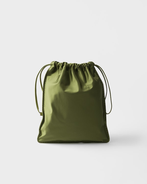 Prada Wish silk duchesse pouch - Ivy Green Prada Wish silk duchesse pouch - Ivy Green
