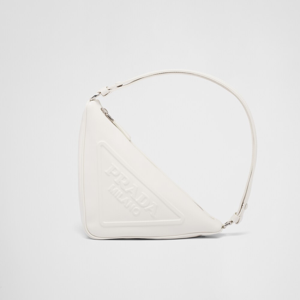 Prada Prada Triangle leather pouch 1
