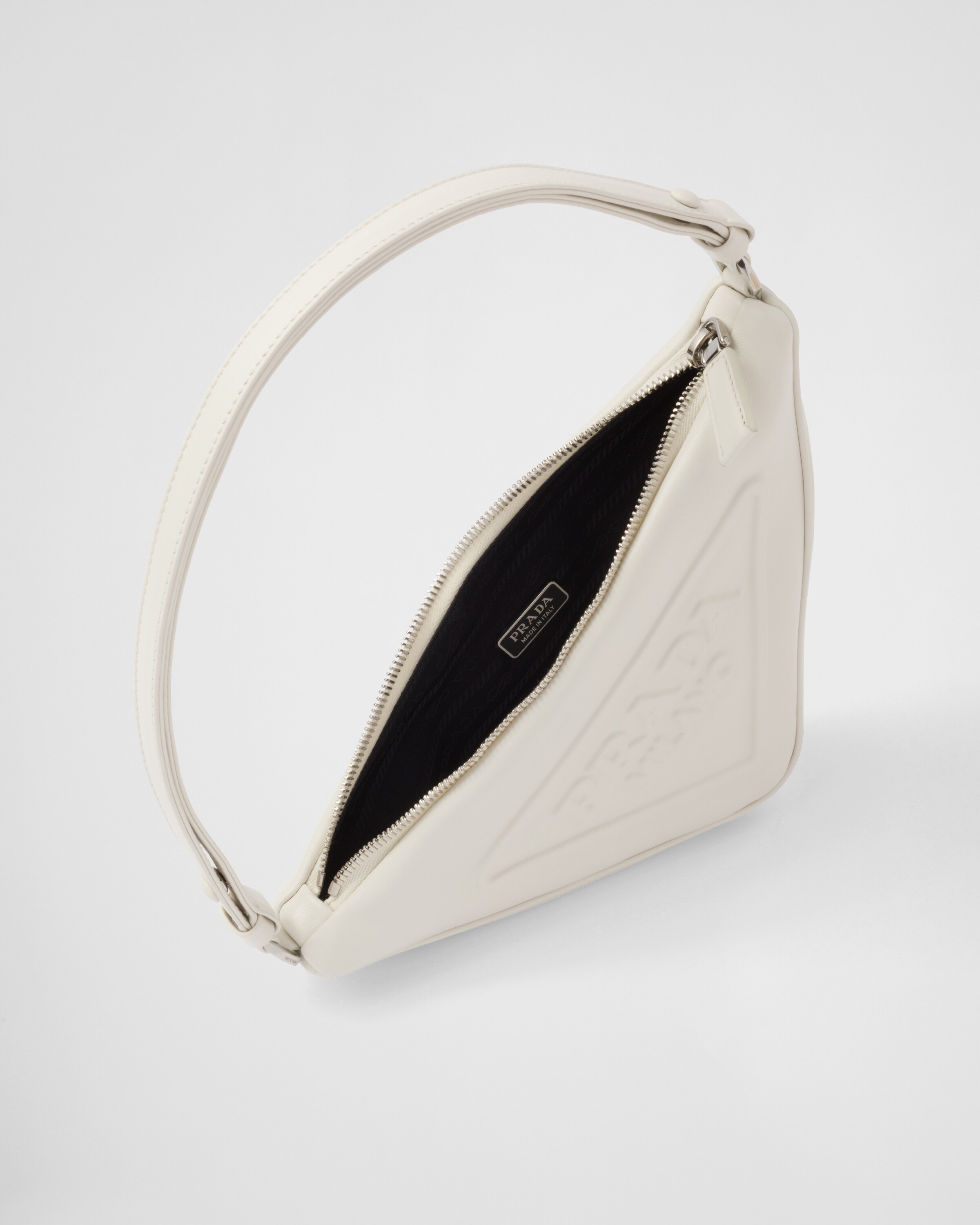 Prada Prada Triangle leather pouch 5