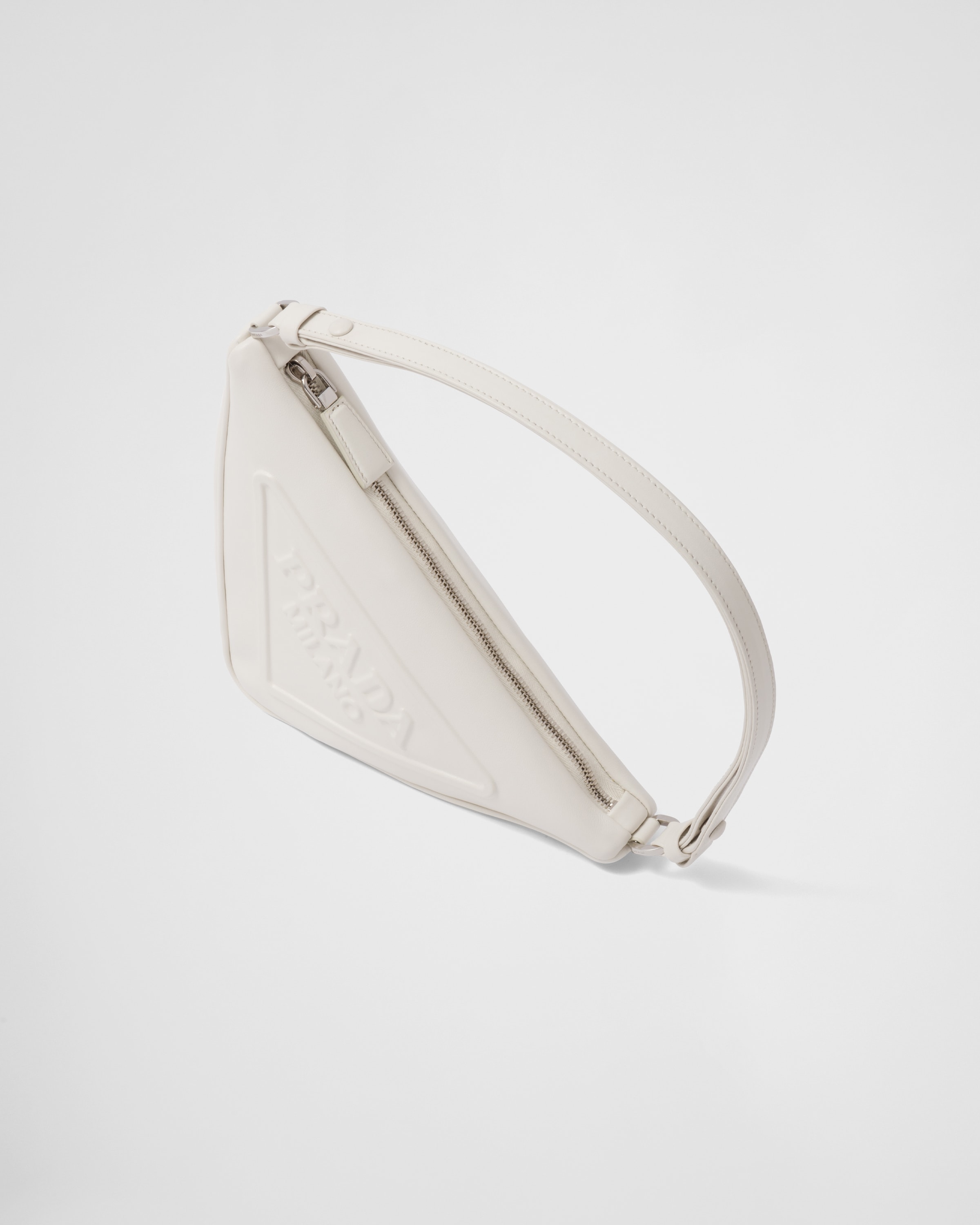 Prada Prada Triangle leather pouch 3