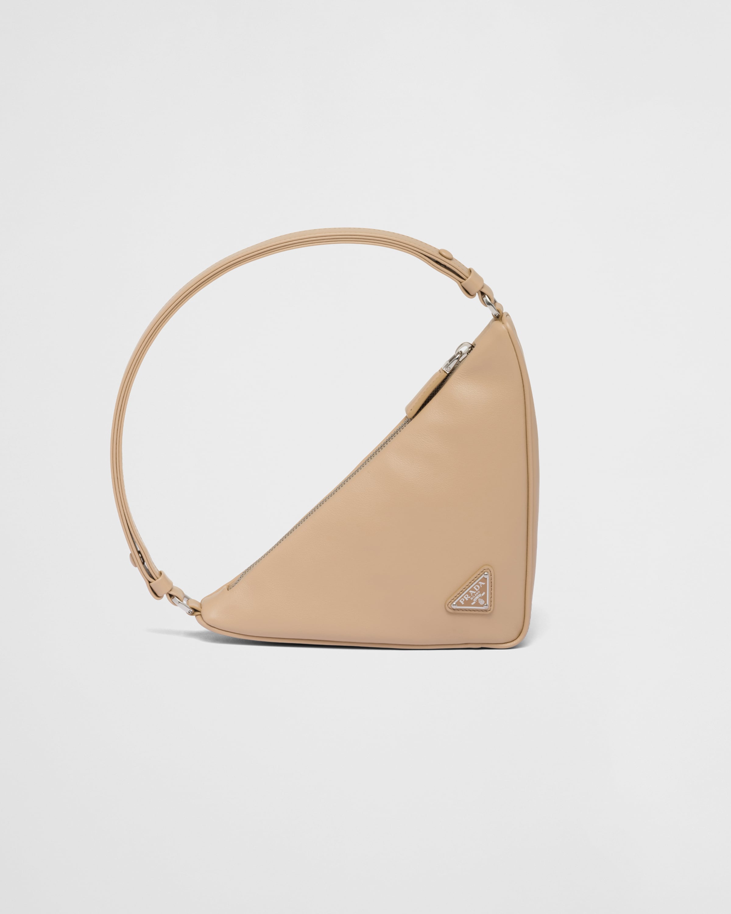 Prada Pochette Prada Triangle en cuir 4