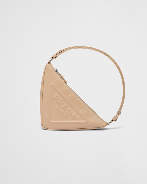 Prada Pochette Prada Triangle en cuir 1