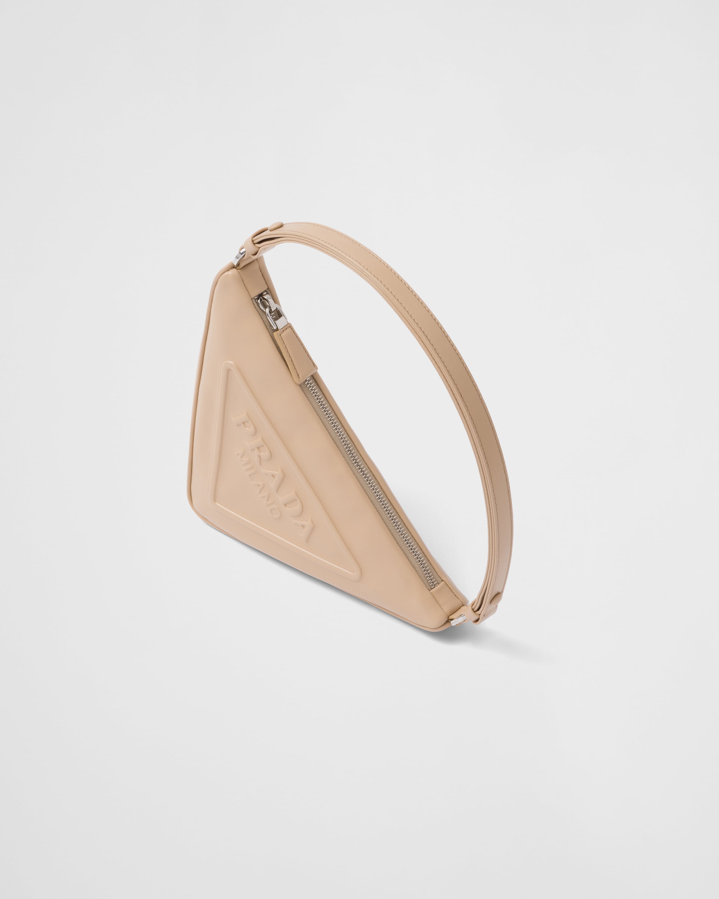 Prada Pochette Prada Triangle en cuir 3