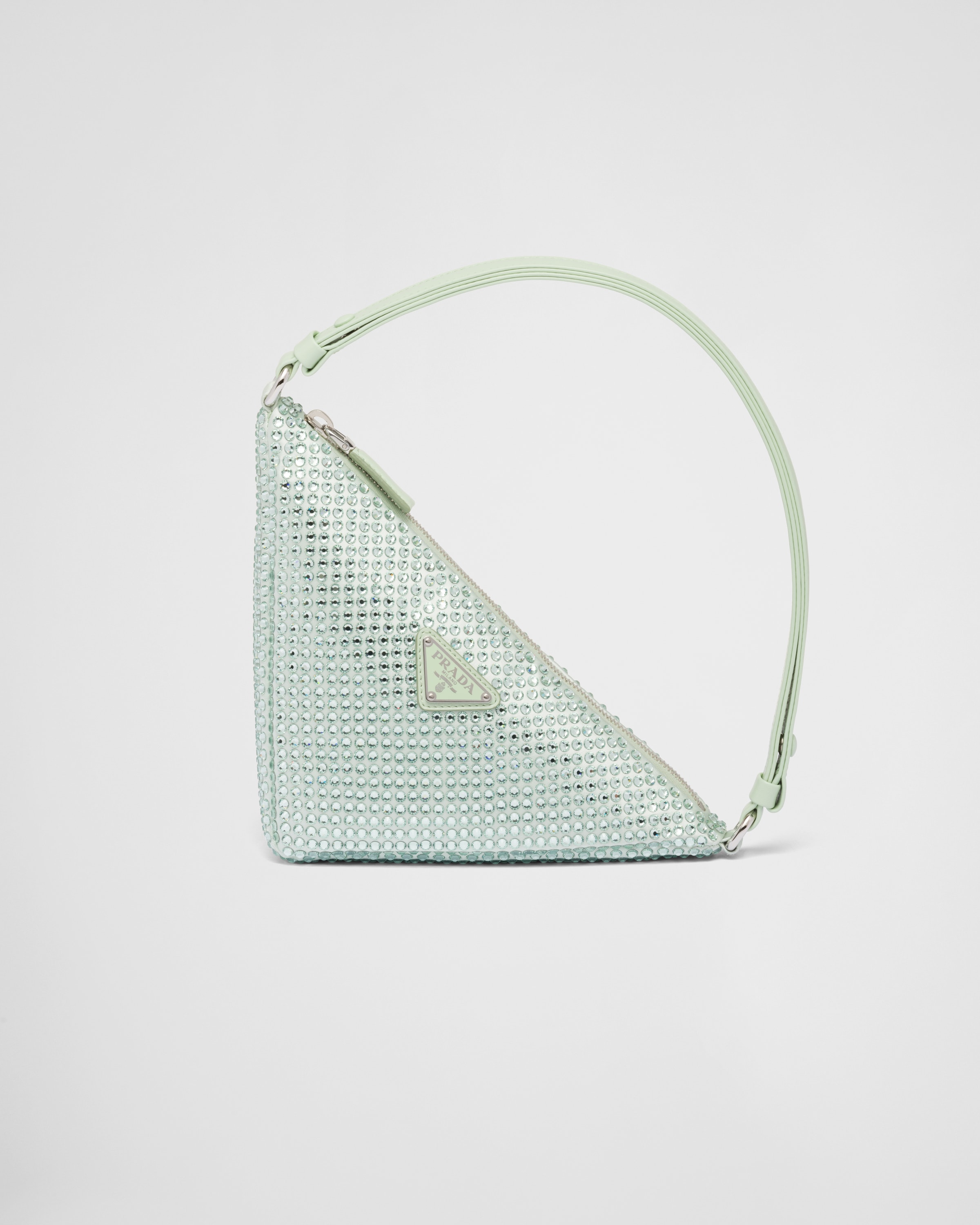 Prada mesh and satin clutch shop