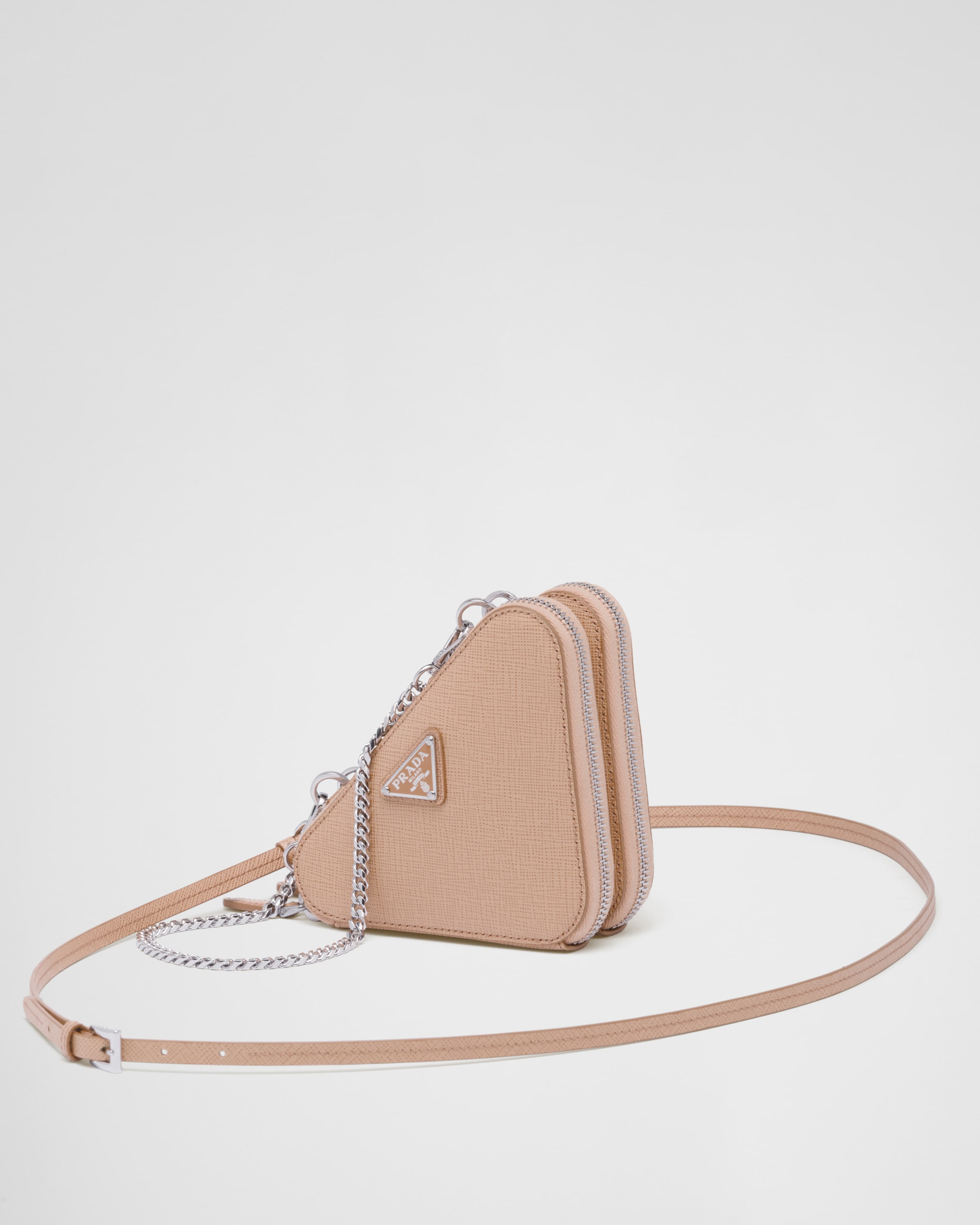 prada saffiano leather mini bag pink