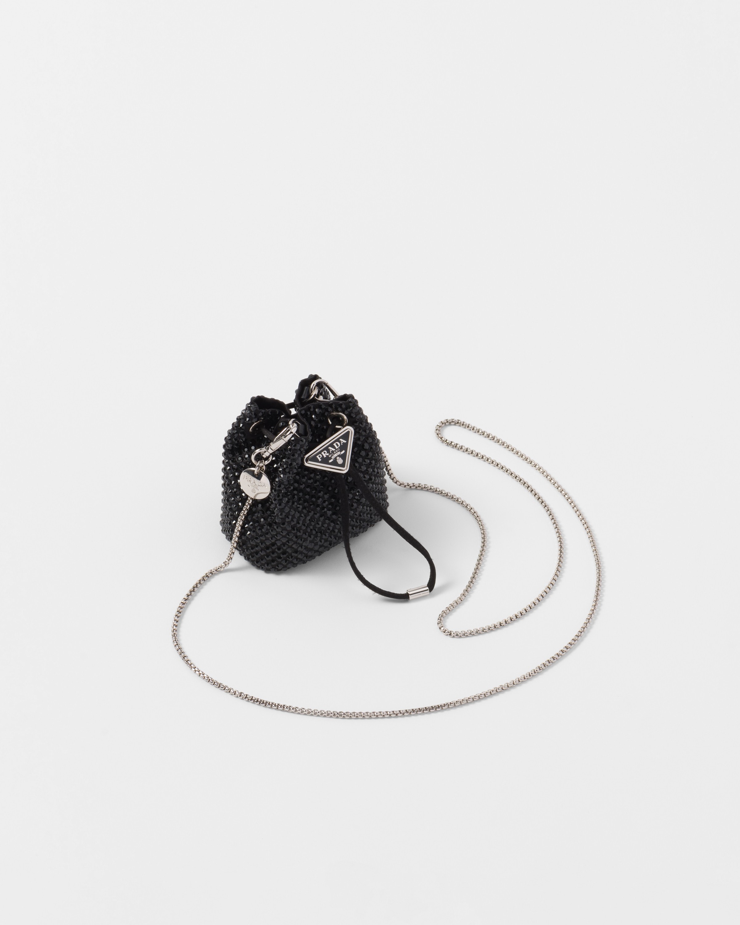 Prada satin clearance pouch