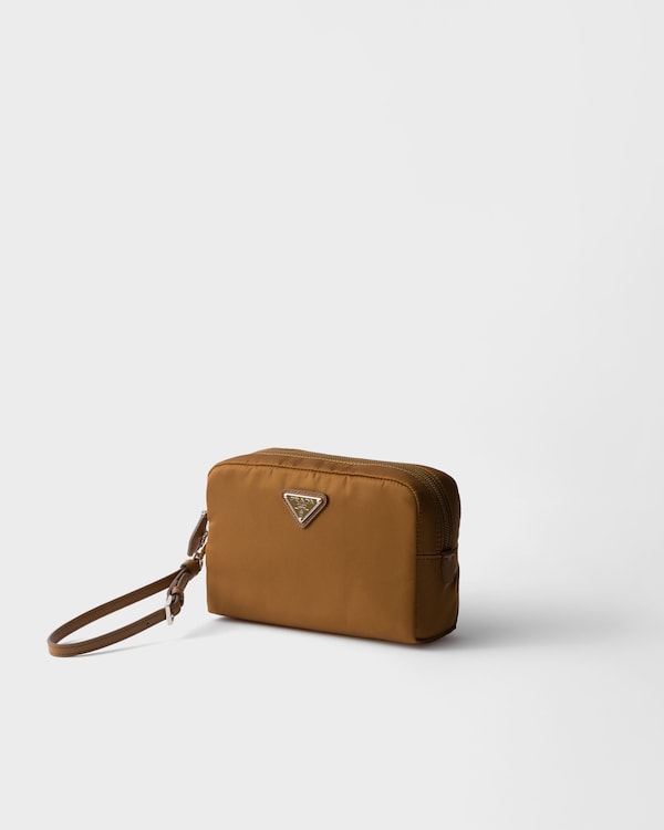 Small Re-Nylon pouch - Brandy Small Re-Nylon pouch - Brandy