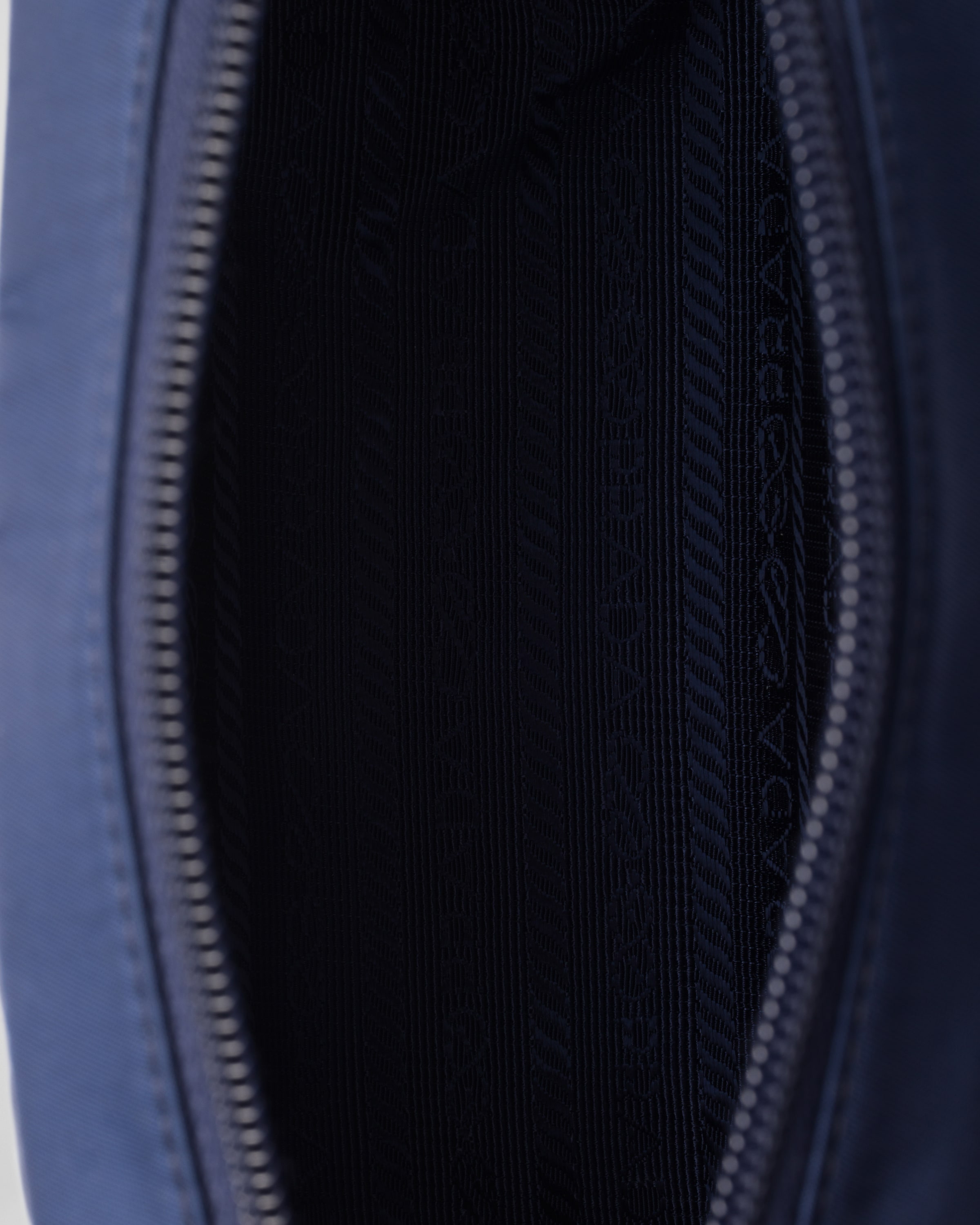 Prada Re-nylon Pouch In Baltic Blue