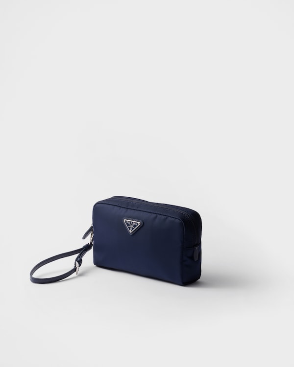 Small Re-Nylon pouch - Baltic Blue Small Re-Nylon pouch - Baltic Blue