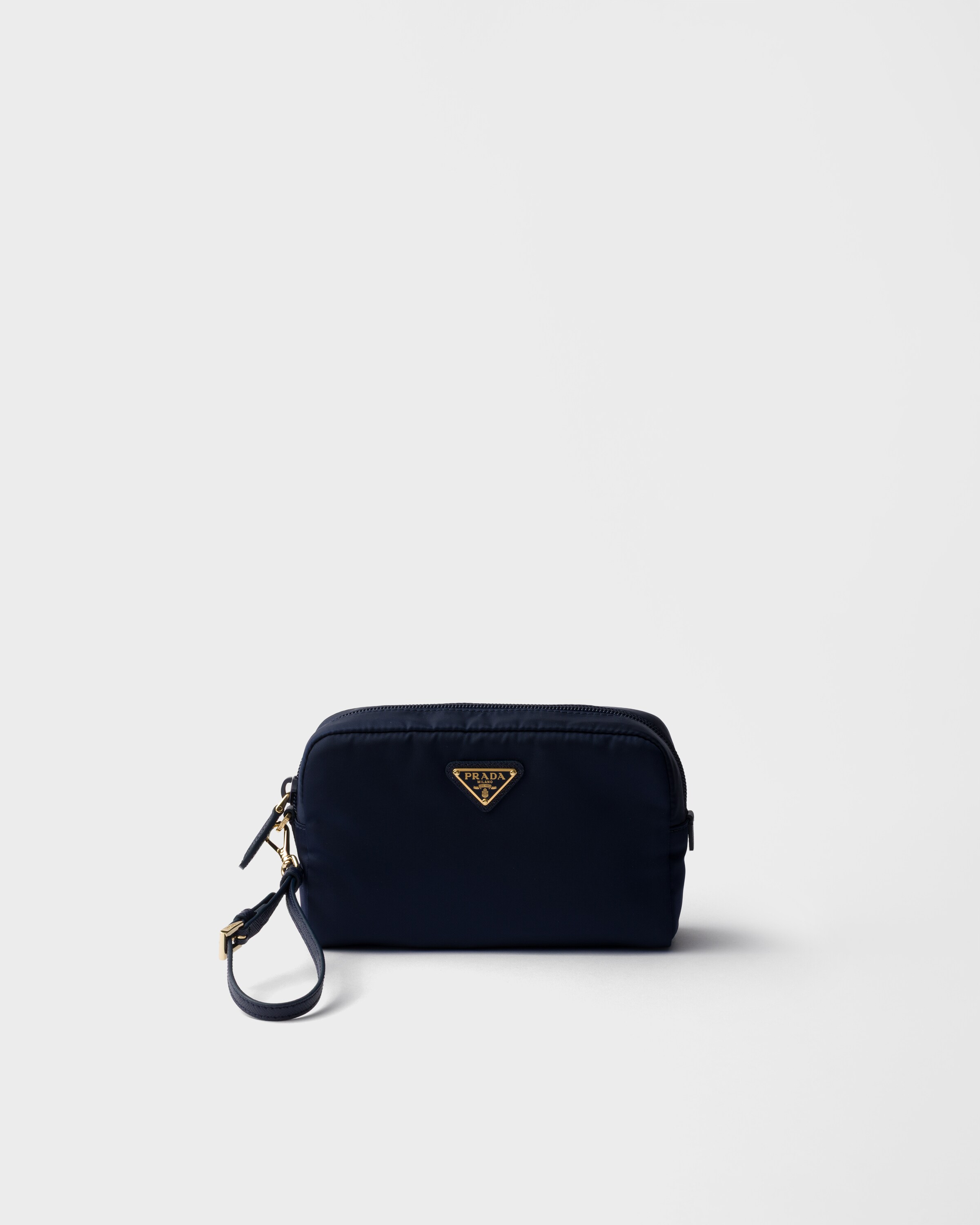 Prada Necessaire Small In Re-nylon, Donna, Baltico