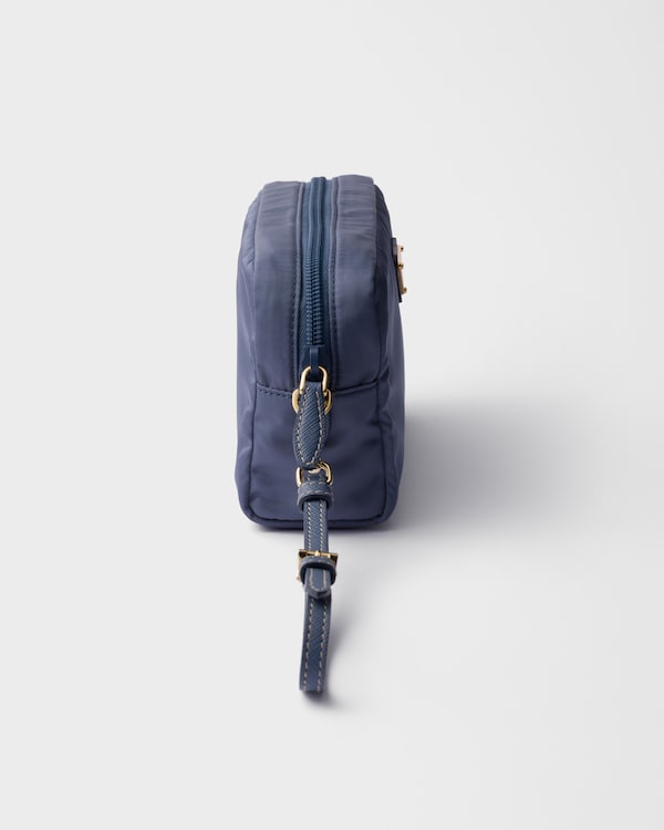 Small Re-Nylon pouch - Aviation Blue Small Re-Nylon pouch - Aviation Blue