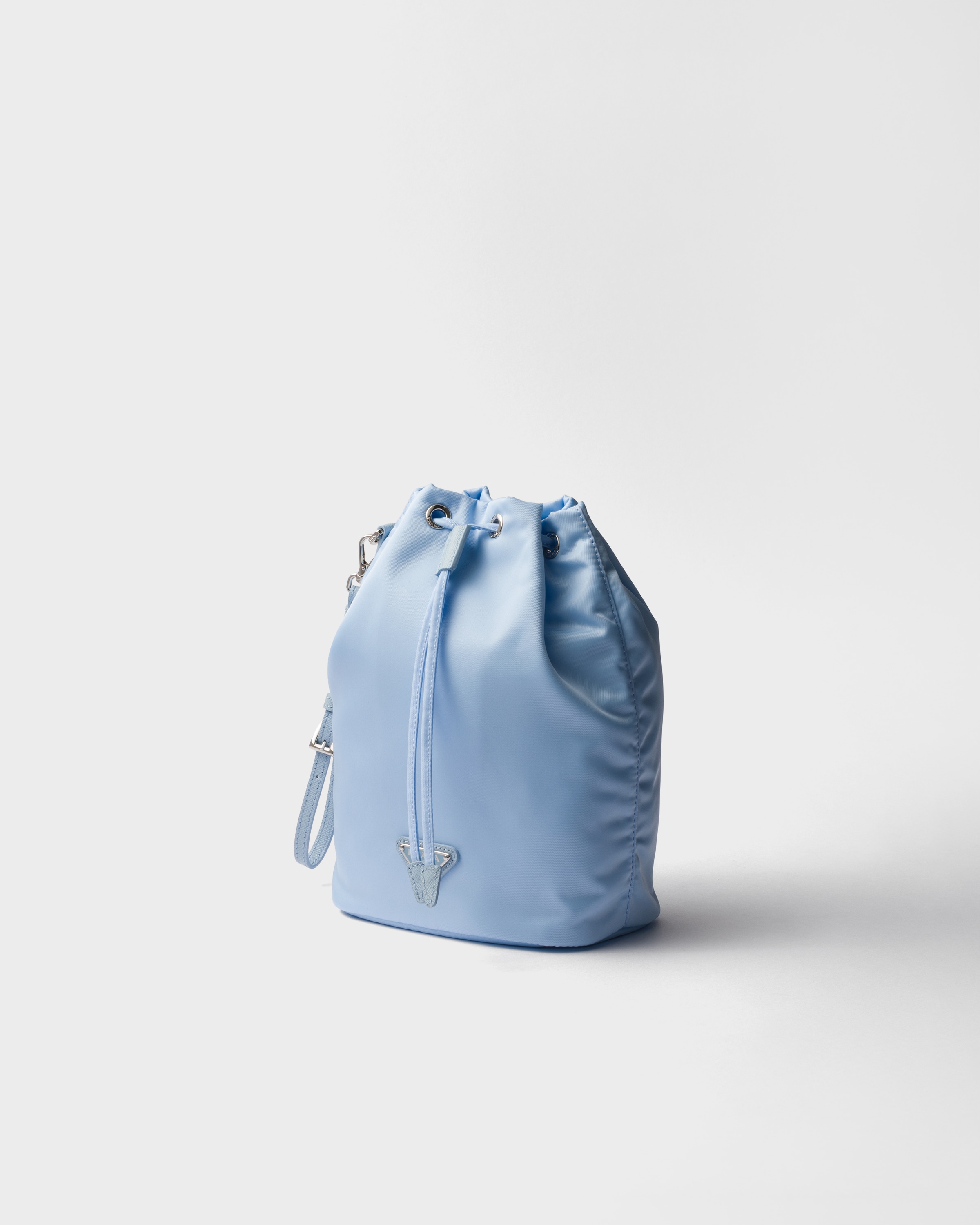 PRADA ジオメトリックポーチ 黒と青