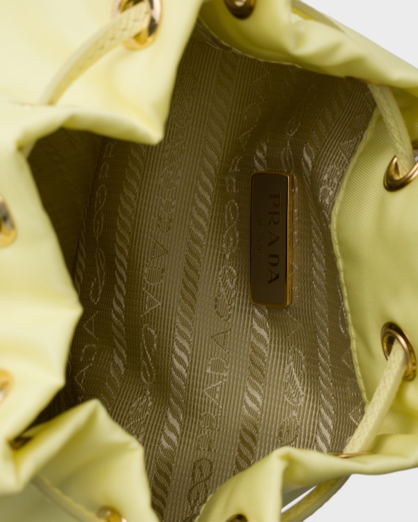 Re-Nylon ポーチ - ダフォディル Re-Nylon ポーチ - ダフォディル