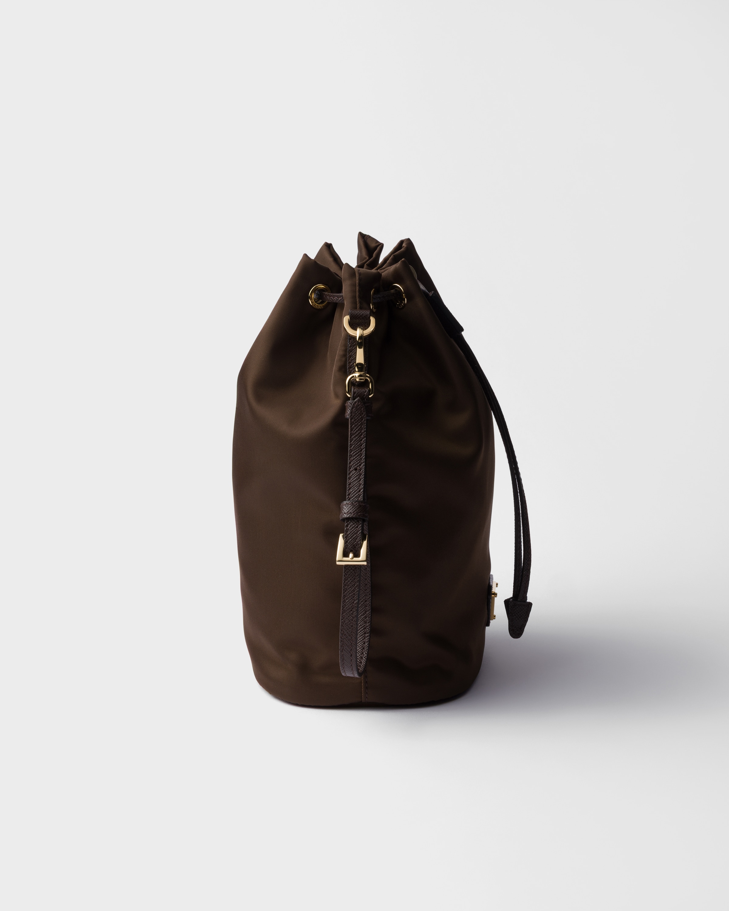 Burnt Brown Re-nylon Pouch | PRADA - United States