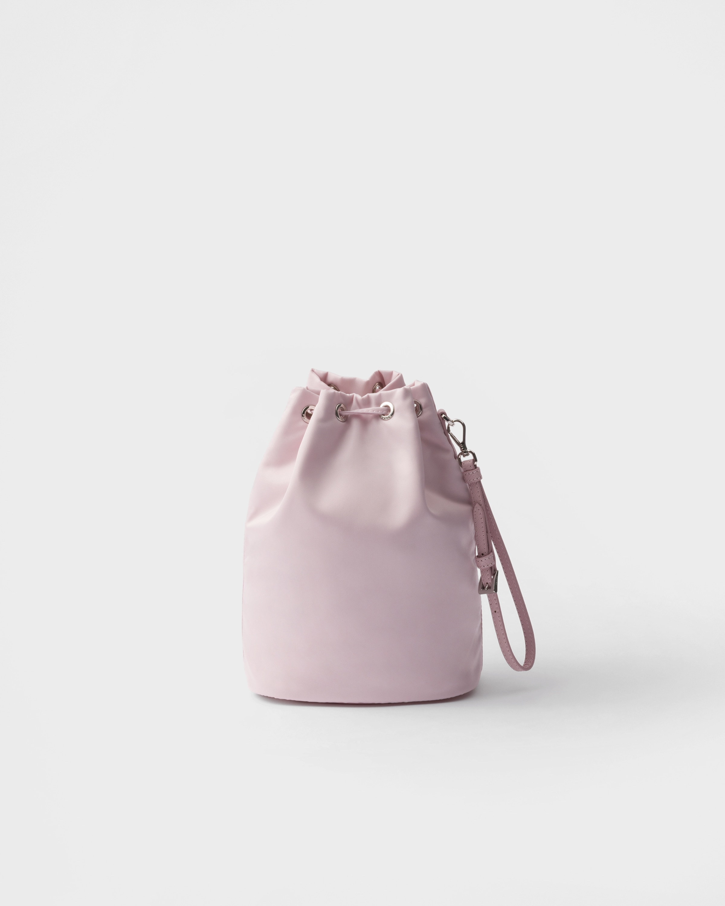 Prada Re-nylon Pouch In Alabaster Pink