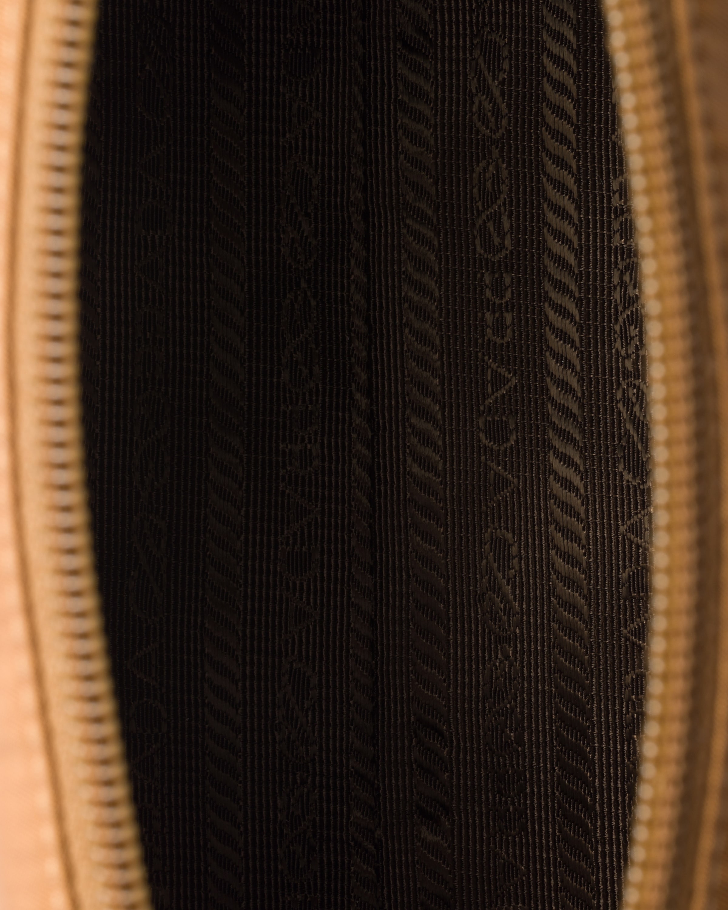 Prada Re-nylon Pouch In Brandy