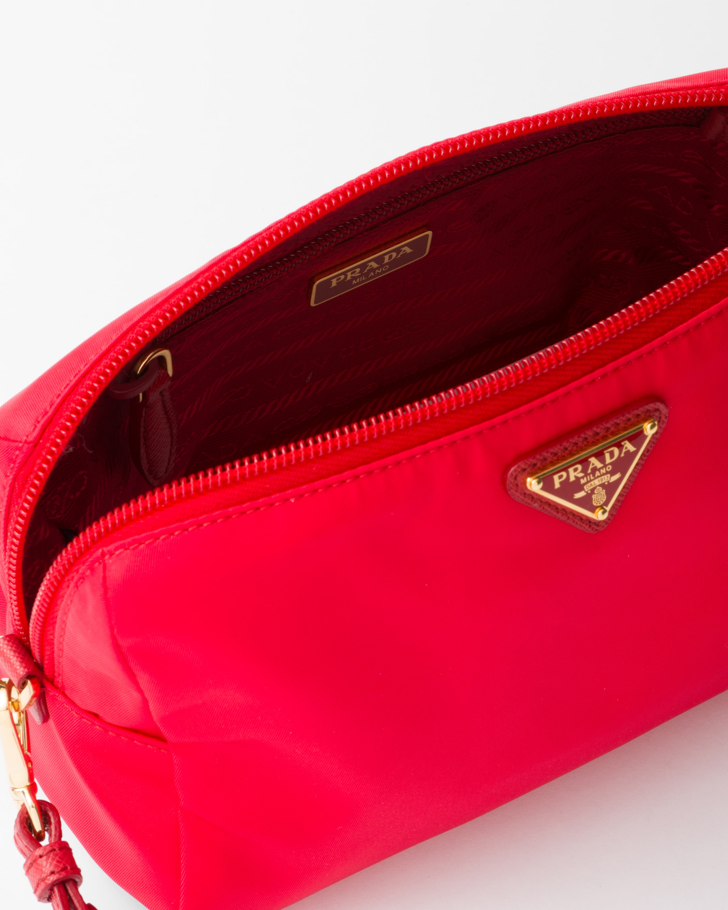 Prada nylon clutch bag sales